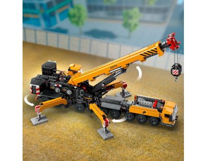LEGO® City 60409 Žltý pojazdný stavebný žeriav
