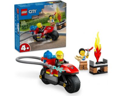 LEGO® City 60410 Hasičská záchranárska motorka