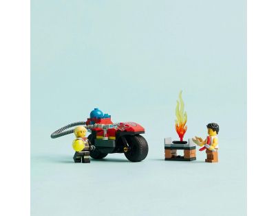 LEGO® City 60410 Hasičská záchranárska motorka