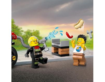 LEGO® City 60410 Hasičská záchranárska motorka