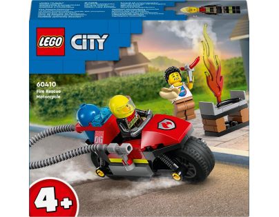 LEGO® City 60410 Hasičská záchranárska motorka