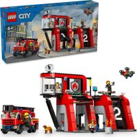 LEGO® City 60414 Hasičská stanica s hasičským vozidlom - Poškodený obal