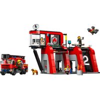 LEGO® City 60414 Hasičská stanica s hasičským vozidlom - Poškodený obal 2