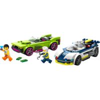 LEGO® City 60415 Naháňačka policajného auta a športiak 2