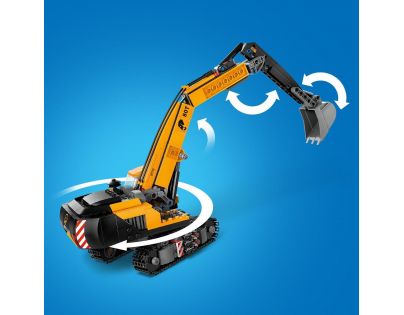 LEGO® City 60420 Žltý bager - Poškodený obal