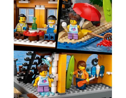 LEGO® City 60422 Prístav s nákladnou loďou