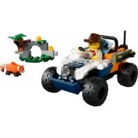 LEGO® City 60424 Štvorkolka na prieskum džungle Misia panda červená 2