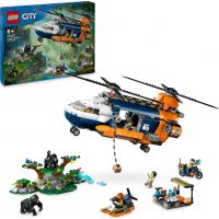 LEGO® City 60437 Helikoptéra na prieskum džungle v základnom tábore