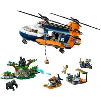 LEGO® City 60437 Helikoptéra na prieskum džungle v základnom tábore 2