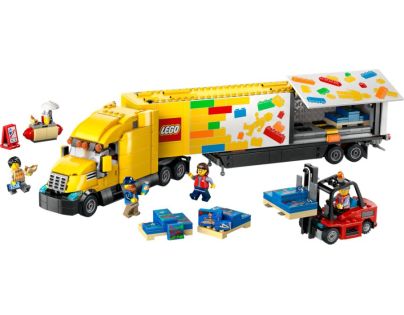 LEGO® City 60440 Žltý kamión doručovacej služby - Poškodený obal