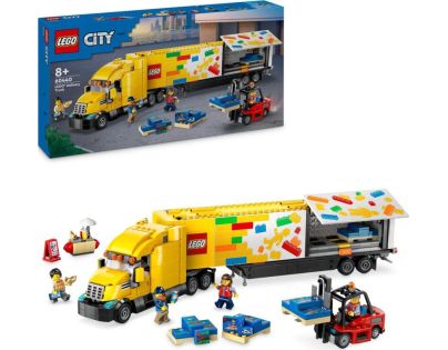 LEGO® City 60440 Žltý kamión doručovacej služby - Poškodený obal