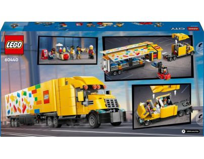 LEGO® City 60440 Žltý kamión doručovacej služby