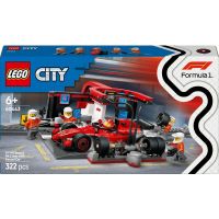 LEGO® City 60443 Zastávka v F1® a Pit Crew s autom Ferrari 2