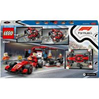 LEGO® City 60443 Zastávka v F1® a Pit Crew s autom Ferrari 3