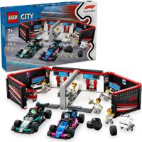 LEGO® City 60444 Garáž F1® a autá Mercedes-AMG a Alpine