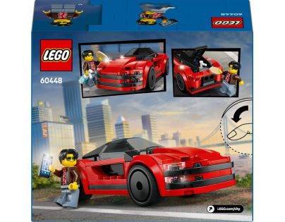 LEGO® City 60448 Červený športiak