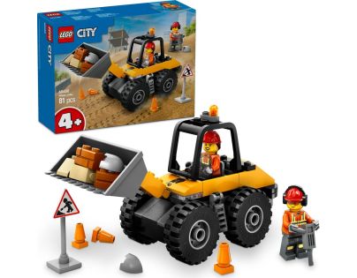 LEGO® City 60450 Žltý stavebný lopatový nakladač