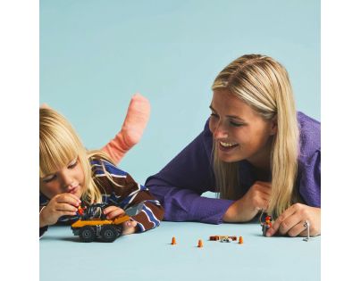 LEGO® City 60450 Žltý stavebný lopatový nakladač
