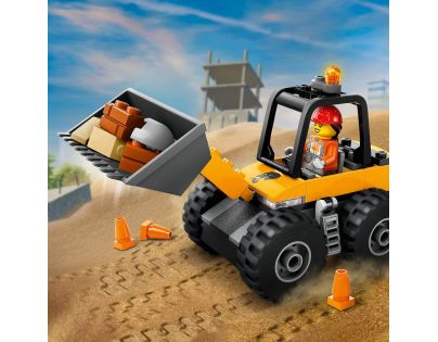 LEGO® City 60450 Žltý stavebný lopatový nakladač