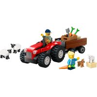 LEGO® City 60461 Červený traktor s prívesom a ovcami 2