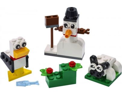 LEGO® Classic 11012 Biele kreatívne kocky
