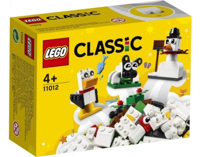 LEGO® Classic 11012 Biele kreatívne kocky