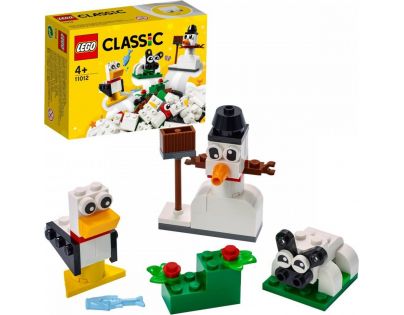 LEGO® Classic 11012 Biele kreatívne kocky
