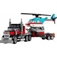 LEGO® Creator 31146 Nákladiak s plochou korbou a helikoptérou 2