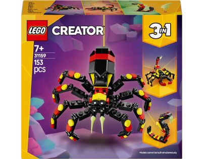 LEGO® Creator 3 v 1 31159 Divoké zvieratá Prekvapivý pavúk