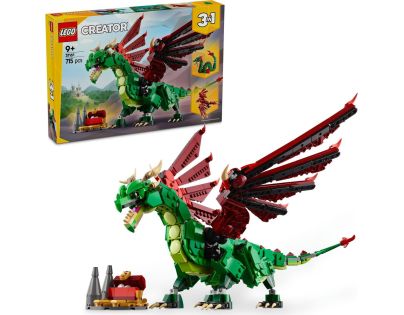 LEGO® Creator 3 v 1 31161 Stredoveký drak - Poškodený obal