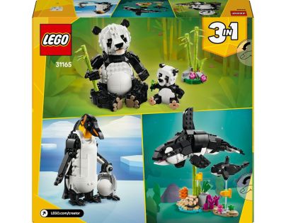 LEGO® Creator 3 v 1 31165 Divoké zvieratá Pandia rodinka