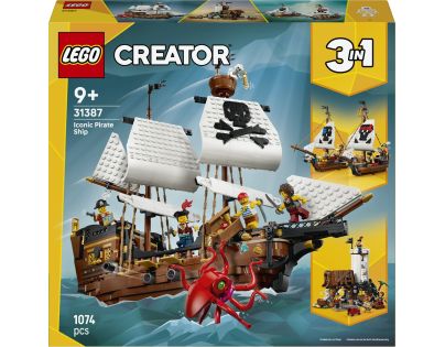 LEGO® Creator 3 v 1 31387 Kultová pirátska loď