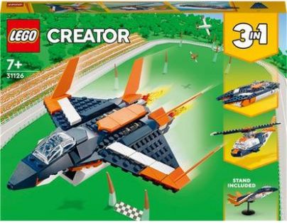 LEGO® Creator 31126 Nadzvukový tryskáč