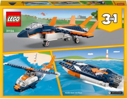 LEGO® Creator 31126 Nadzvukový tryskáč