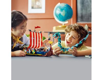 LEGO® Creator 31132 Vikinská loď a morský had