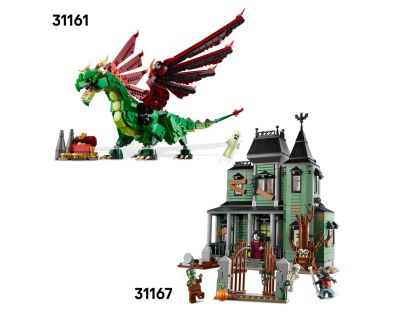 LEGO® Creator 3v1 31168 Stredoveký hrad a rytieri na koňoch