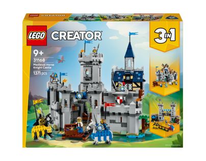 LEGO® Creator 3v1 31168 Stredoveký hrad a rytieri na koňoch