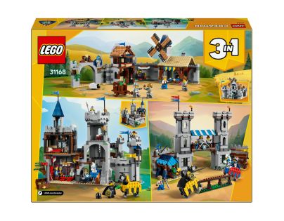 LEGO® Creator 3v1 31168 Stredoveký hrad a rytieri na koňoch