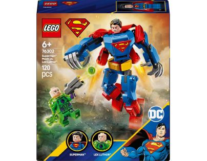 LEGO® DC Batman™ 76302 Superman™ v robotickom obleku vs. Lex Luthor™