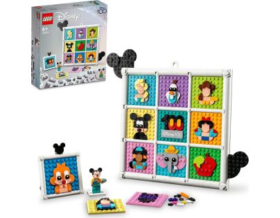 LEGO® Disney 43221 100 rokov obľúbených animovaných postáv Disney - Poškodený obal