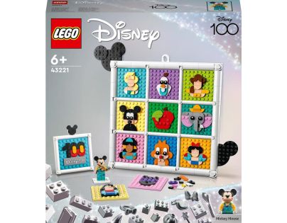 LEGO® Disney 43221 100 rokov obľúbených animovaných postáv Disney - Poškodený obal