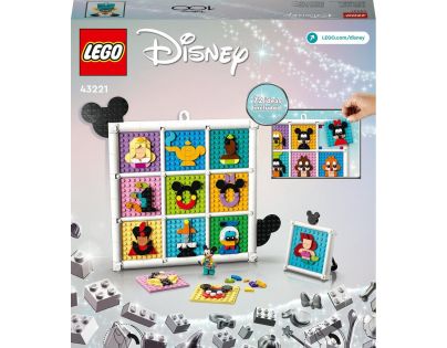 LEGO® Disney 43221 100 rokov obľúbených animovaných postáv Disney - Poškodený obal
