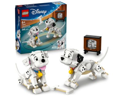 LEGO® Disney 43271 Šteniatka Šťastko a Penny z filmu 101 dalmatíncov - Poškodený obal