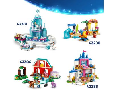 LEGO® Disney 43282 Vesnický dom a loďka