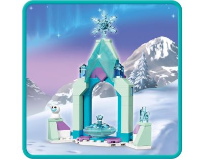LEGO® Disney Ľadové kráľovstvo 43199 Elsa a zámocké nádvorie