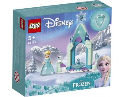 LEGO® Disney Ľadové kráľovstvo 43199 Elsa a zámocké nádvorie