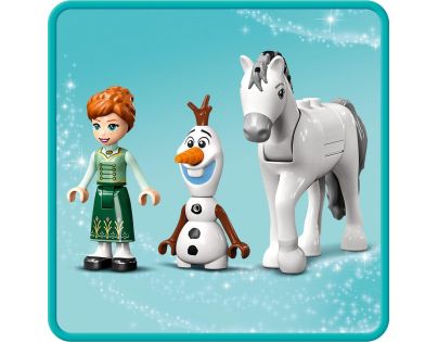 LEGO® Disney Ledové království 43204 Zábava na zámku s Annou a Olafom