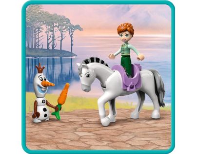 LEGO® Disney Ledové království 43204 Zábava na zámku s Annou a Olafom