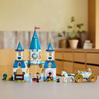 LEGO® Disney Princess 43275 Popoluškin zámok a kočiar s koňmi 5