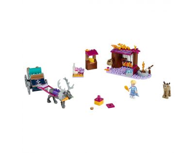 LEGO® Disney Princess™ 41166 Elsa a dobrodružstvo s povozom